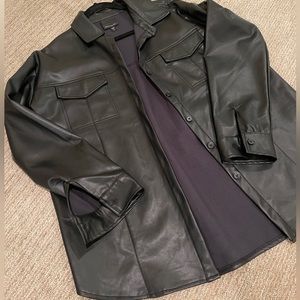 Alice and Eve - Imitation Leather Jacket Size Small